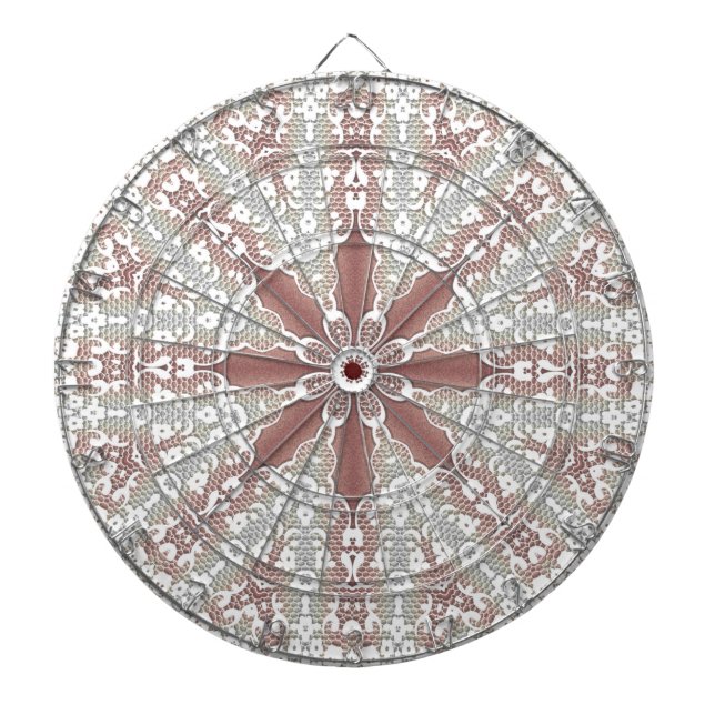 Elegante tablero blanco con flores de encaje (Frente)