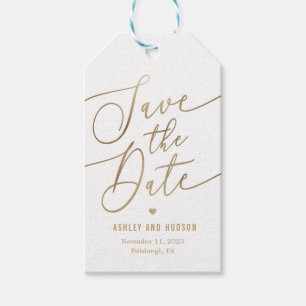 Elegante Tacto Editable Color Guardar La Etiqueta 