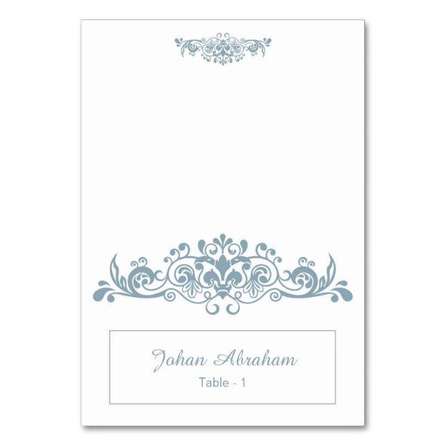 Elegante tarjeta Boda floral (Anverso)