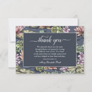 Elegante tarjeta de agradecimiento a Lily Pond Fun