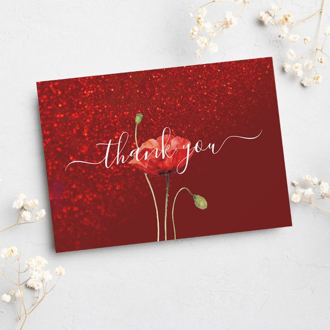 Elegante tarjeta de agradecimiento a los funerales (Subido por el creador)