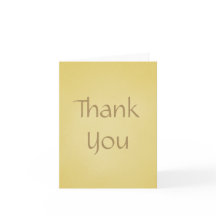 Elegante tarjeta de agradecimiento con fondo tan b