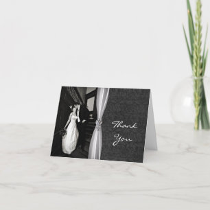 Elegante Tarjeta de Agradecimiento de Foto Persona