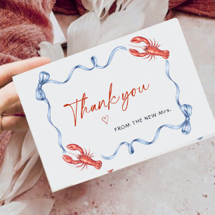 Elegante Tarjeta de Agradecimiento para Despedida 