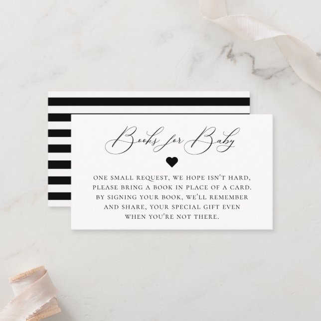 Elegante Tarjeta de Alojamiento de Solicitud de Li (Anverso/Reverso In Situ)