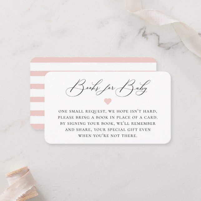 Elegante Tarjeta de Alojamiento de Solicitud de Li (Anverso/Reverso In Situ)