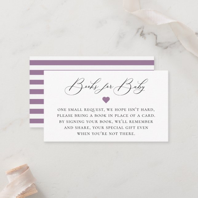 Elegante Tarjeta de Alojamiento de Solicitud de Li (Anverso/Reverso In Situ)