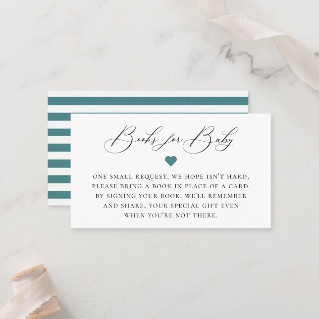 Elegante Tarjeta de Alojamiento de Solicitud de Li (Anverso/Reverso In Situ)