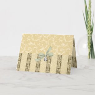 Elegante- Tarjeta de aniversario: Colección de ele