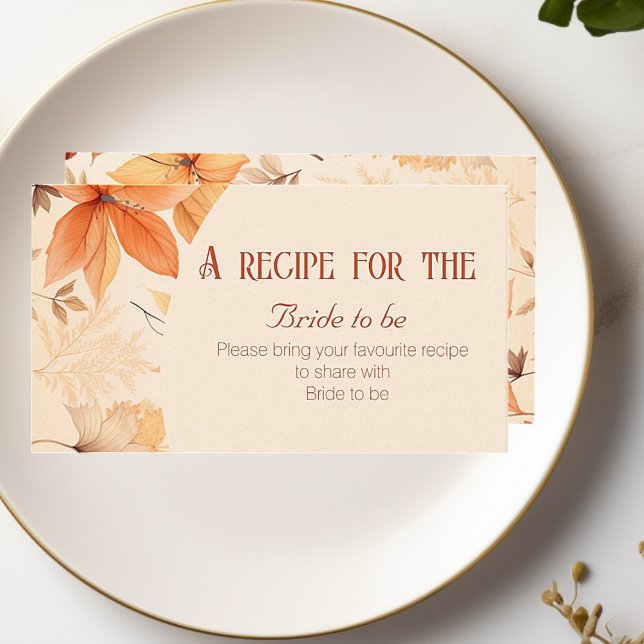 Elegante tarjeta de cierre de otoño (Subido por el creador)