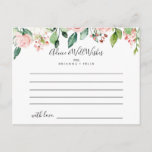 Elegante tarjeta de consejo para Bodas florales de<br><div class="desc">Esta elegante tarjeta de consejo floral de otoño es perfecta para un boda moderno. El diseño presenta rosas rosas rosas rosas, blancas y rosadas, peonías con follaje verde agrupadas en ramos, acentuando los hermosos colores otoñales. Estas tarjetas son perfectas para un boda, una ducha de novia, una ducha de bebé,...</div>