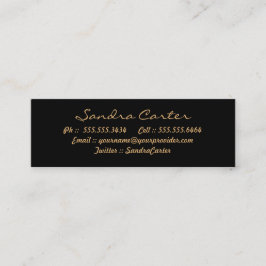 Elegante tarjeta de contacto Personalizado Flouris