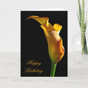 Elegante tarjeta de cumpleaños