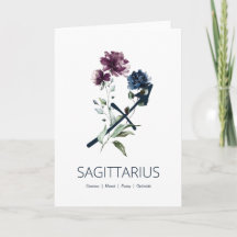 Elegante tarjeta de cumpleaños de rasgos florales 