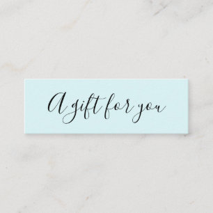 Elegante tarjeta de descuento minimalista moderna 