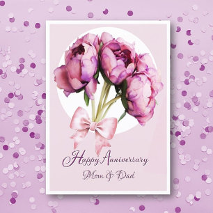 ¡Elegante! Tarjeta de felicitación Aniversario de