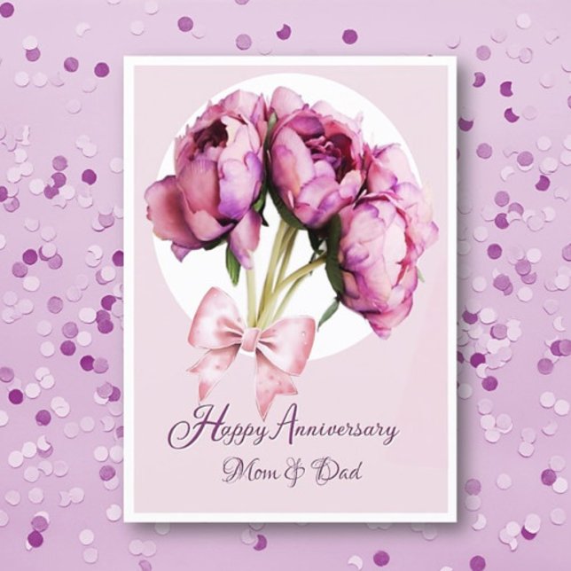 ¡Elegante! Tarjeta de felicitación Aniversario de  (Subido por el creador)