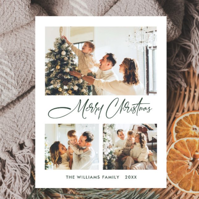 Elegante Tarjeta de Felicitación de Navidad Minima (Subido por el creador)