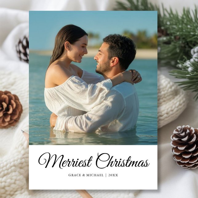 Elegante tarjeta de felicitación festiva de pareja (Subido por el creador)