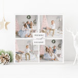 Elegante tarjeta de ferry y Bright para festividad<br><div class="desc">Sencilla y elegante tarjeta de foto cuadrada de vacaciones con texto personalizado en la parte posterior. Para una personalización más avanzada de este diseño,  haga clic en el enlace personalizar adicional para cambiar el tipo de letra,  tamaño,  color,  etc.</div>