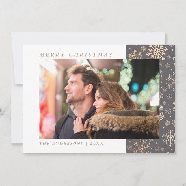 Elegante tarjeta de festividad para Personalizado  (Anverso)