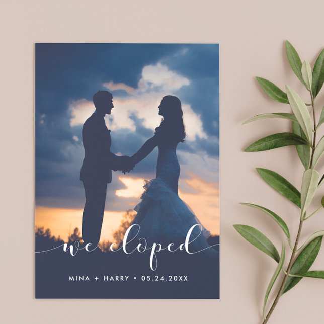 Elegante tarjeta de foto de invitación (Subido por el creador)