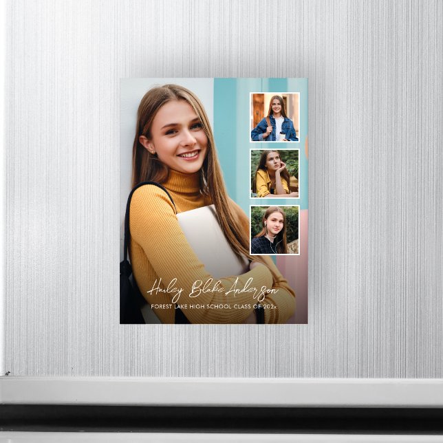 Elegante Tarjeta de imán de Invitación fotográfica (Subido por el creador)