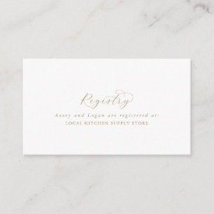 Elegante tarjeta de inscripción de registro de gui
