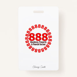 Elegante tarjeta de invitación 888 Angel Number