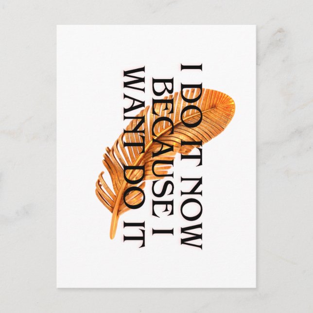 Elegante Tarjeta de invitación a citas de pluma -  (Anverso)