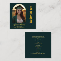 Elegante Tarjeta de invitación a Invitación de gra