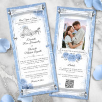 Elegante tarjeta de invitación de Boda de Cenicien