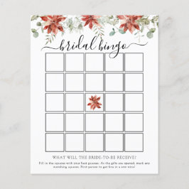 Elegante Tarjeta de juego de Bingo para ducha de n