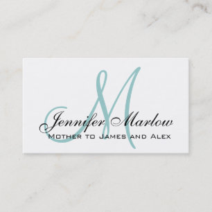 Elegante tarjeta de llamadas de mami Personalizado