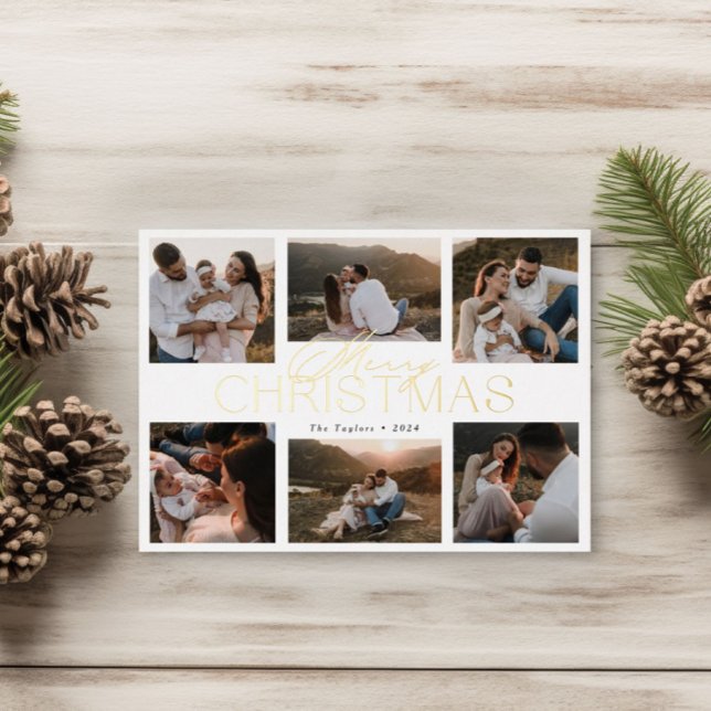 Elegante tarjeta de Navidades a presión de Relieve (Subido por el creador)