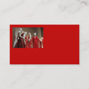 Elegante tarjeta de negocios de moda