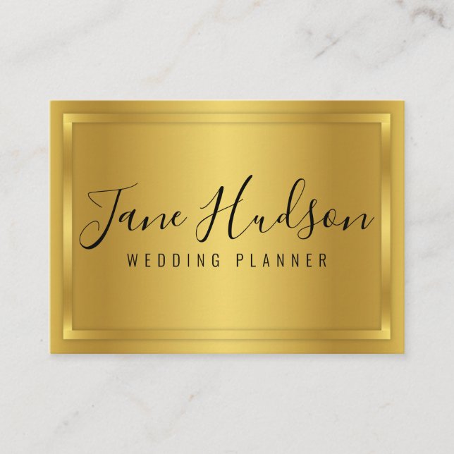 Elegante Tarjeta de Negocios Editable Minimalista  (Anverso)