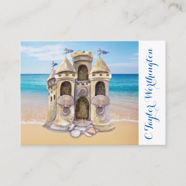 Elegante Tarjeta de Negocios Inmobiliaria Elite (Anverso)