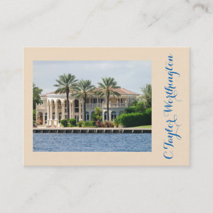 Elegante Tarjeta de Negocios Inmobiliaria Elite