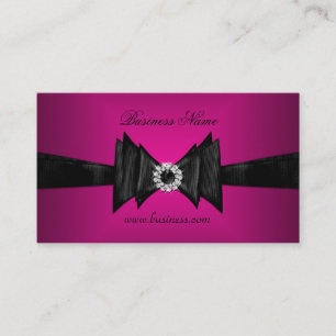 Elegante tarjeta de negocios rica en diamantes ros