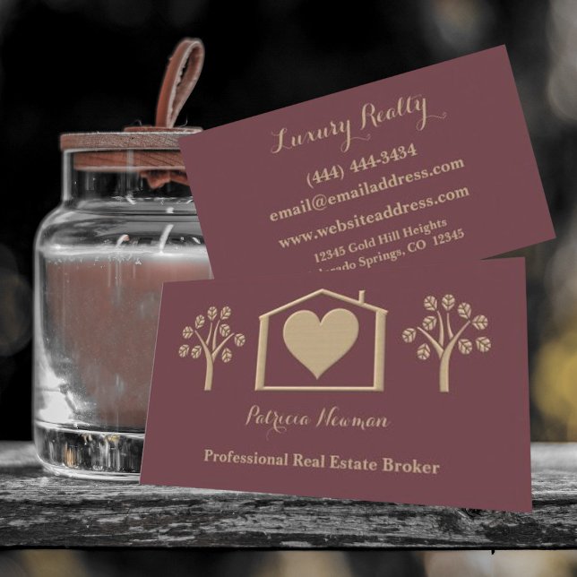 Elegante Tarjeta de Negocios Slate Pro Real Estate (Subido por el creador)