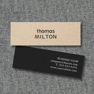 Elegante tarjeta de networking moderna de papel kr