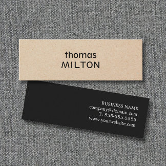 Elegante tarjeta de networking moderna de papel kr
