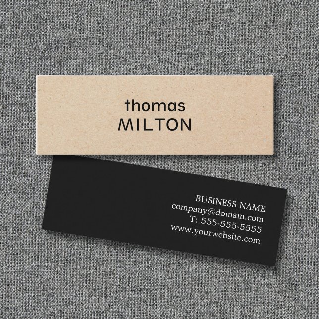 Elegante tarjeta de networking moderna de papel kr (Subido por el creador)