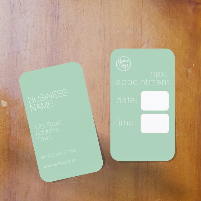 ELEGANTE TARJETA DE NOMBRAMIENTO DE LOGO DE NEGOCI (Subido por el creador)