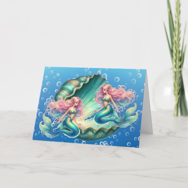Elegante tarjeta de notas de color de agua pastel (Anverso)