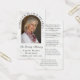 Elegante tarjeta de oraciones de mármol de la foto (Oficina)
