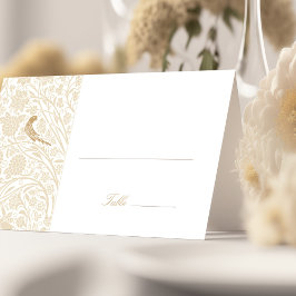 Elegante tarjeta de plaza Boda victoriana