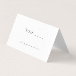 Elegante tarjeta de plaza de Boda de guión Minimal