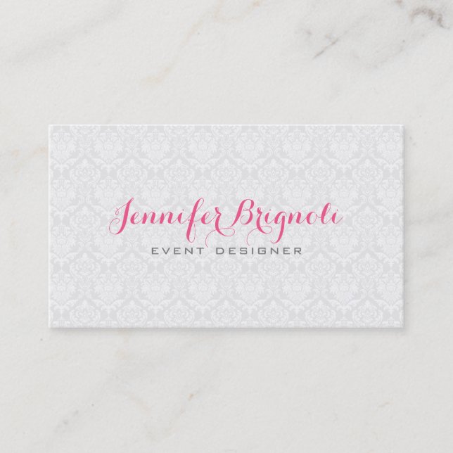 Elegante tarjeta de presentación de damascos flora (Anverso)